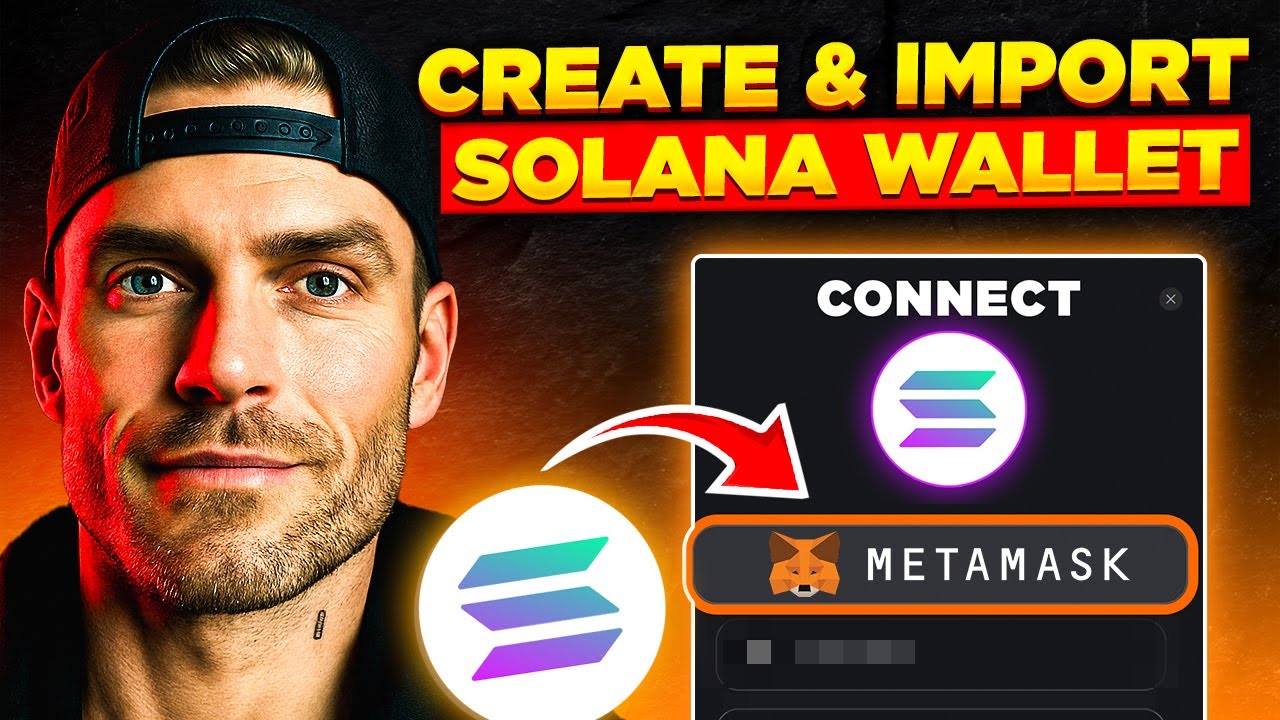 How To Create & Import Your Solana Wallet On MetaMask - YouTube