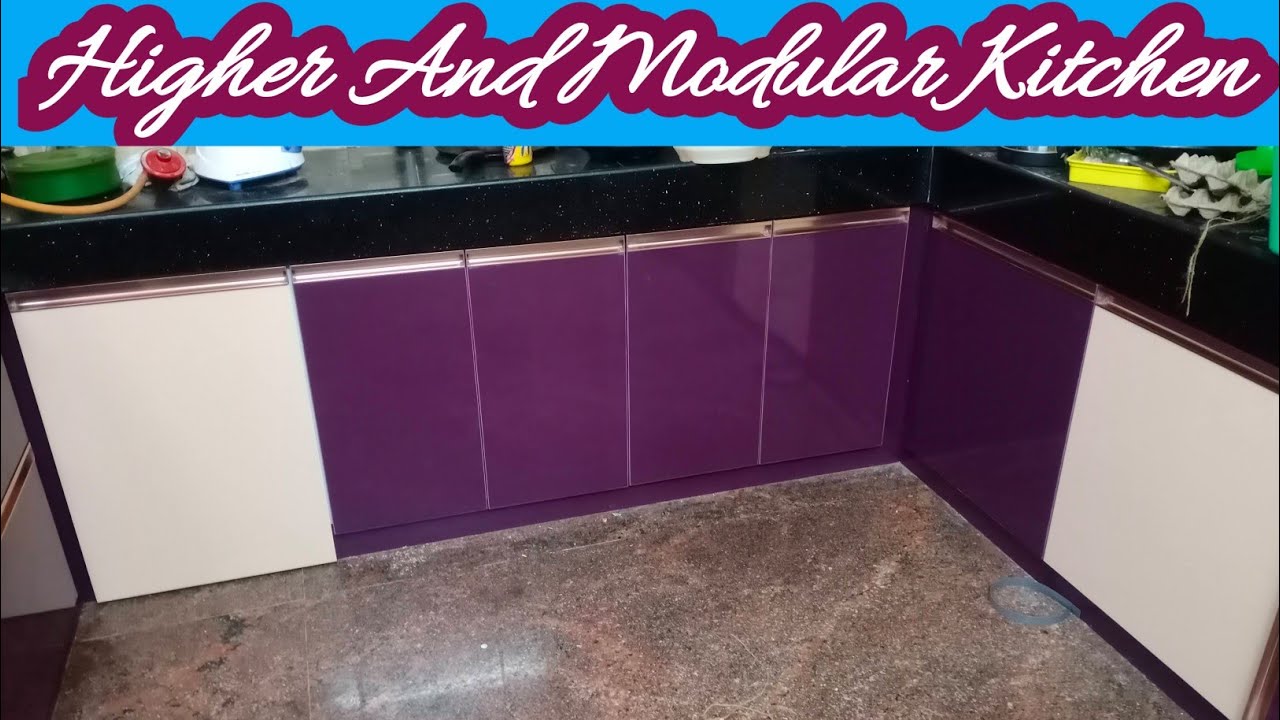 How to make | Higher And Modular Kitchen | Manual Work Finish | Baseunit | Wallunit | Cornerunit |