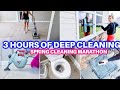 EXTREME SPRING CLEAN WITH ME | HOURS OF SPEED CLEANING MOTIVATION | DEEP CLEANING ROUTINE|HOMEMAKING