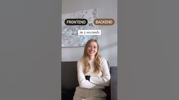 Frontend vs Backend in 3 second  || #frontend  #shorts #backend  #coding #softwareengineer #html