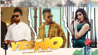 Yes Or No (Lyrical Video)  Dj Flow Ft. Shree Brar | Swaalina | Proof |Sky| New Punjabi Song 2021