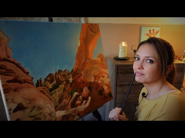 Unintentional ASMR - Paint Session