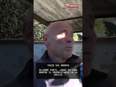 Video ALLARME FURTI, LADRI IN CASA MENTRE IL PROPRIETARIO FA LA DOCCIA | 26/11/2025