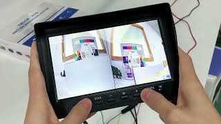 Bsd 7-Inch Rearview Ips Lcd Display Intelligent Recognition Image Human Pedestrian Detection