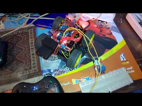 Controlling 4WD Robot With PS2 Controller