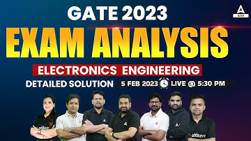 GATE 2023 Electronics & Communication | GATE 2023 Electronics Engineering Analysis | GATE 2023