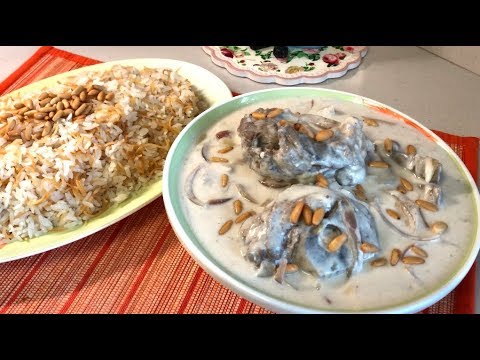 بأسهل الطرق شاكرية ورز او لبن امه ورز اكلة شهية يا ريت اللي ما بيعرفها يجربها لبن امه شاكرية