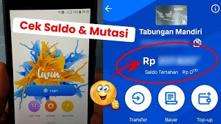 Cara Cek Saldo & Mutasi Rekening di Livin by Mandiri