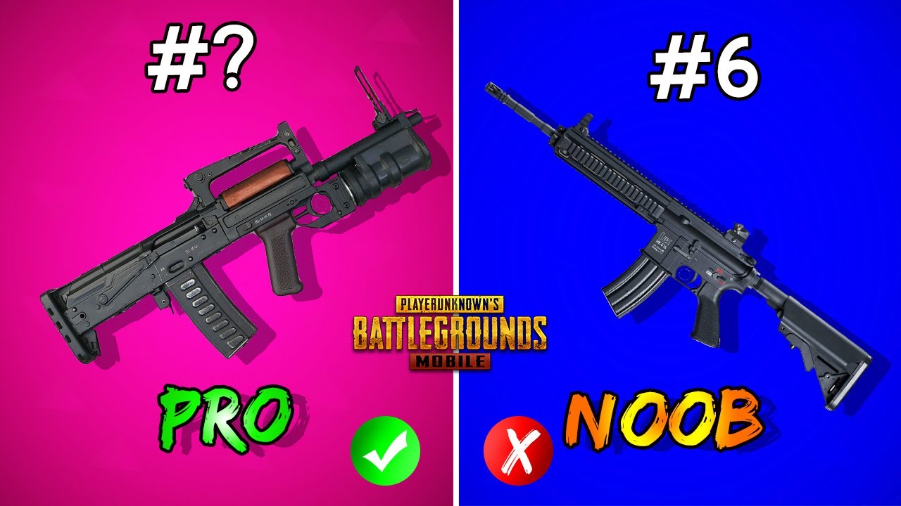 13 Senjata Terbaik PUBG Mobile & PC Yang Paling Sering Digunakan Oleh Pro Player