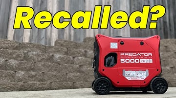 PREDATOR 5000 GENERATORPROBLEMEN