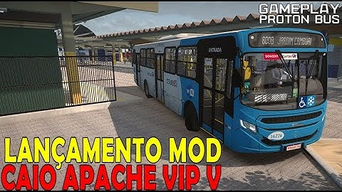 Lançamento! MOD Caio Apache Vip V  / OF 1721L BlueTec5 / Padrão Transcol ES PBSU