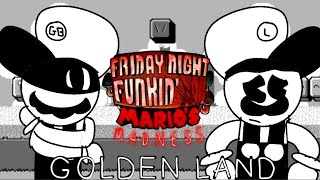 Golden land animação (Mario Madness).                           #animation#fnfmod#mariomadnessv2