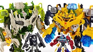 Transformers Prime Cyberverse Bumblebee Battle Suit VS Beast Apex Hunter Armor! #DuDuPopTOY