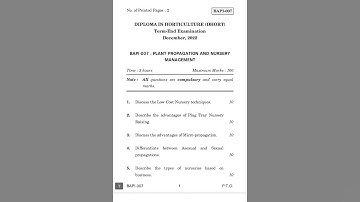 BAPI-007     DECEMBER-2022 QUESTION PAPER IGNOU