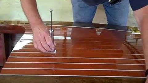 Deck Striping of a 1938 18