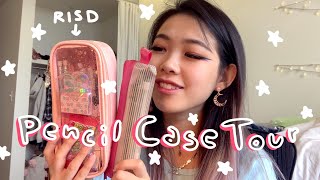⭐️What’s In My Pencil Case! | RISD Illustration Student | RISD Daily Vlog #4 | Tiffany Weng