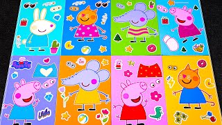 PEPPA PIG STICKER BOOK MAKEOVER 🐷✨ – ASMR EDITION WITH GEORGE, SUZY & REBECCA! screenshot 2