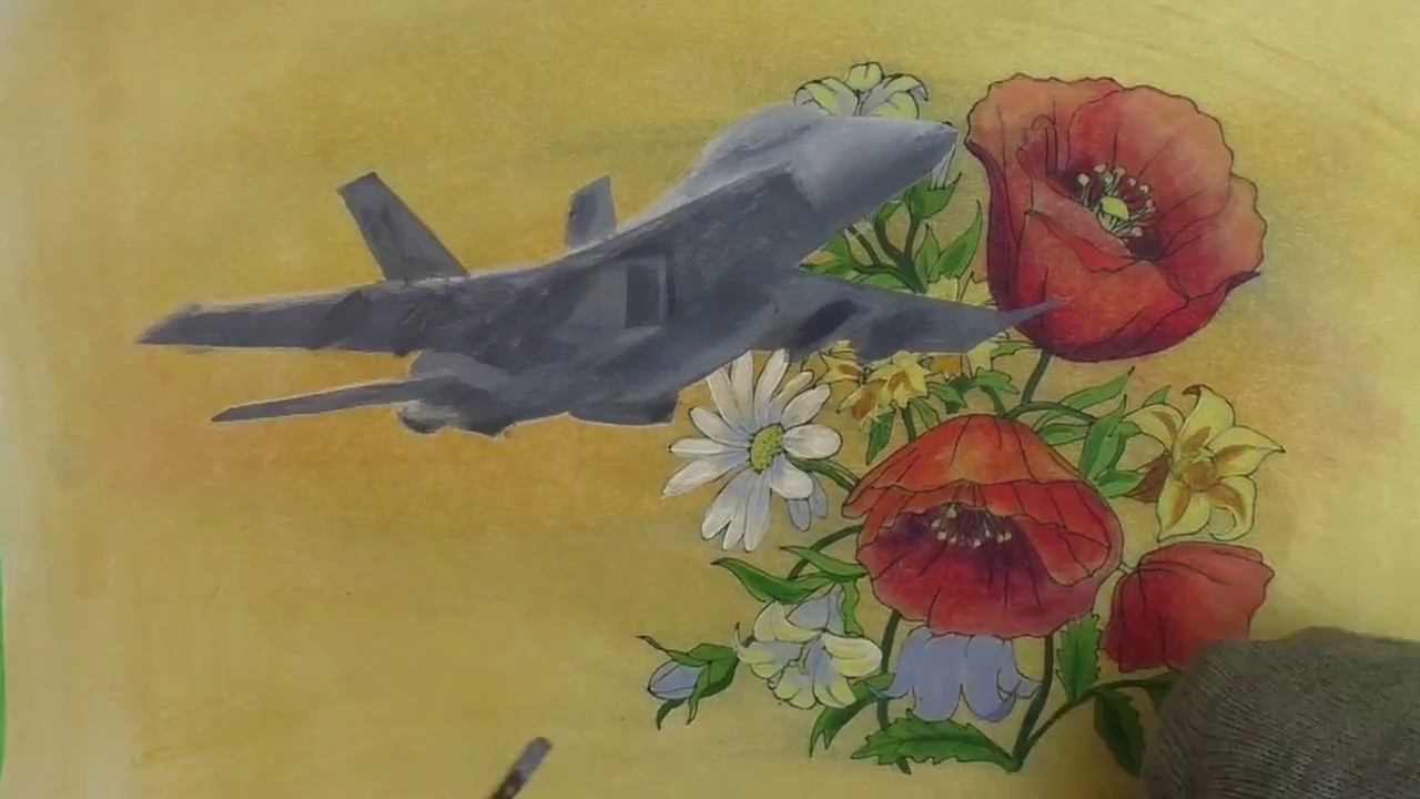 Plane and Flowers YouTube