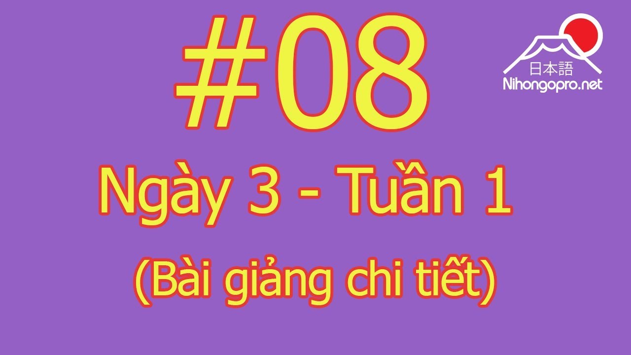Đọc hiểu N3 - Ngày 3 - Tuần 1 - Somatome (Bài giảng chi tiết)