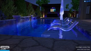 BEST 4 Swimming Pool & Spa Layouts & Design | Elegant | Stylish | Relaxing | Fun | Beaver Pond Loop