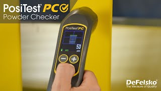 How To Measure Uncured Powder Coating Thickness With The Positest Pc Powder Checker