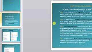 Introduction to SQL Data Definition Language