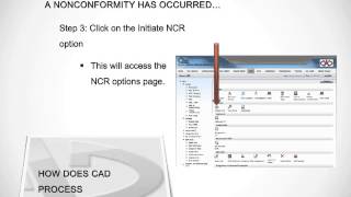 Nonconformance Reporting