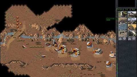 vid#40 C&C95 Tiberian Dawn CnCnet Multiplayer MattAttack vs. Pintje vs. Timo 80