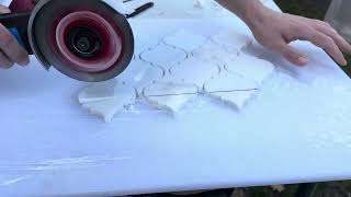 How To Cit Marble With An Angle Grinder
