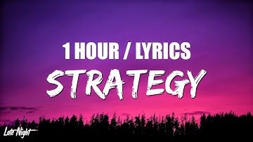 TWICE (트와이스) - Strategy (Feat. Megan Thee Stallion) (1 HOUR LOOP) Lyrics | 1시간