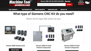 Siemens Sinumerik 808D Low-Cost Cnc Retrofit Kit For 3-Axis Milling