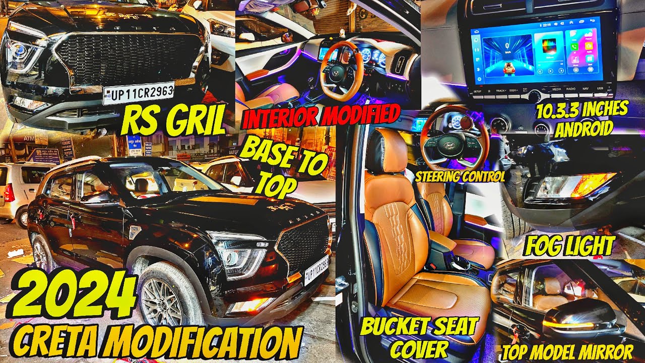 2024 Creta Modification Base to Top Modified Hyundai Creta🔥 Creta