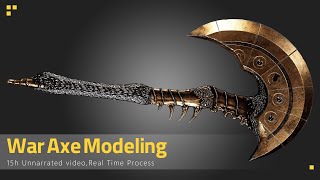 🔨 "Crafting an Epic Fantasy Axe: From Pixels to Polygons" 🔨