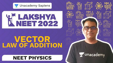 Vector Law of Addition | Physics | Lakshya NEET 2022 | Baba Sir | Unacademy Sapiens