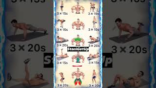 Best Workout For Biceps, Shoulders, Chest And Abs At Home