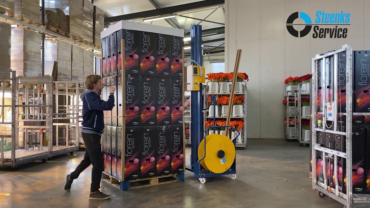 Reisopack 2830 omsnoeringsmachine | Pallets snel en stevig omsnoeren | Semiautomatisch