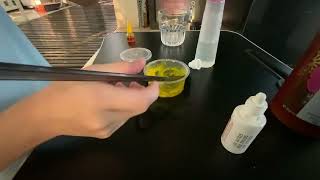 Làm slime trứng gà (asmr)