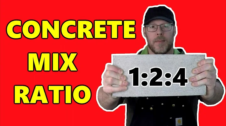 How to Make Concrete Ratio
