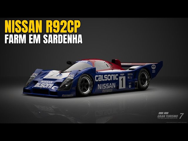 GRAN TURISMO 7 | FARM | NISSAN R92CP | SARDENHA | WTC 800