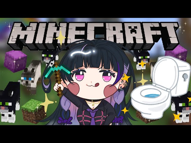 【MINECRAFT】BUILDING COZY SUSSY TOILET 昼活マイクラ公衆トイレ建設【NIJISANJI EN | Meloco Kyoran】のサムネイル