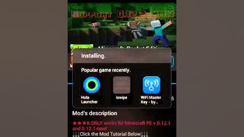 How to use hacks for mcpe 0.12.1