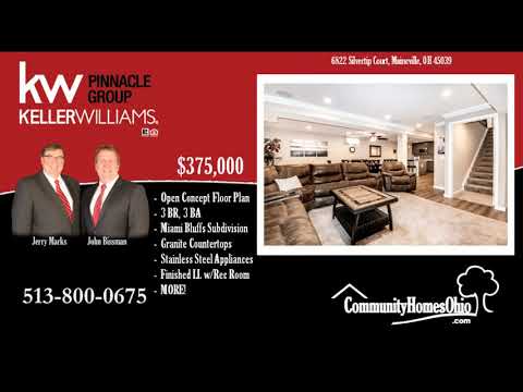 6822 Silvertip Ct, Maineville, OH home video tour