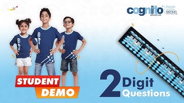Cognito Abacus - 2 Digits - Students Demo Video
