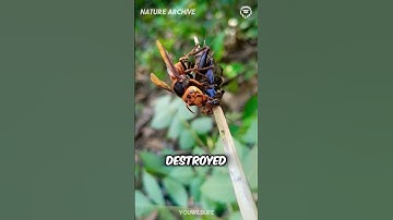 The asian giant hornets didn’t stand a chance…