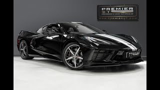 Chevrolet | Corvette C8 Stingray | Black | 2022
Find out more here:
https://www.premiergt.com/used/cars/chevrolet/corvette-stingray/c8-z51-performance-pack-competition-seats-bose-sound-system-1-owner-1003
With a mid-mounted engine for the first time in 66 years, a sleek and sophisticated body style and one of the most refined cabins of any Corvette yet, the all-new C8 Stingray has set the benchmark for a new direction with Chevrolet. Still bringing its brutal noise and Naturally Aspirated V8 engine, it offers performance and presence in a whole new manner that will powerfully invigorate the senses.
We are of course then, incredibly proud to present this huge specification, 2022 (72) Chevrolet Corvette C8 Stingray 6.3L V8. The car has had just 1 owner from new and only covered 470 miles. It also comes with the benefit of a warranty running until September 2025. Additionally, this car gets the Z51 Performance Package and the ultra-supportive competition sports seats.
With a bold and futuristic expression from its exotic mid-engine proportions, its exterior is refreshed but unmistakably Corvette. Its lean and muscular stance conveys dynamism and presence from every angle. Our car - finished in the sleek black paintwork - comes complete with the Z51 spoiler and sharp haunches aplenty. 5-trident-spoke-machined face Spectra Grey wheels sit proudly in front of the Z51 Performance brakes, paired to Black callipers.
Inside, the cabin has been completely revamped with a pair of digital displays & switchgear that are angled in such a way to always encompass the driver. The larger centre console gets a strip of buttons which are a real eyeful and a change from the norm. The Competition Sports seats fitted to this car offer supreme support with the addition of high-wearing textile materials, in conjunction with Black leather & Carbon Fibre - much like the rest of this interior.
The Z51 performance package fitted to this car enables it to keep cooler for longer, stop harder more frequently and stay planted at speed for complete driver engagement both on the road and on the track. Equipped to this car is a limited slip differential, a heavy-duty cooling system, a performance exhaust (which sounds incredible) and performance suspension with Magnetic Ride Control.
This Corvette C8 is an incredible example of one of the finest cars to come from the American manufacturer and as with all of our vehicles it is in fantastic condition, presented beautifully for its new owner.
At Premier GT, luxury and performance cars are not just our business, they are also our passion and every vehicle we offer has been meticulously hand picked to ensure it meets our exceptionally high standards and yours.
With over 45 years of experience in the motor industry, every single car we buy has to meet our exacting requirements in terms of provenance, history and quality. And, whilst we are fanatical about detail, we also ensure that each of our cars has something special about it, whether that be an exquisite colour combination or an incredible specification. We believe if we are excited about a car, you will be too.
#hypercars #supercars #premiergt
Web: www.premiergt.com
Instagram: @premiergt
Twitter: @Premier_GT
Facebook: https://www.facebook.com/premiergtsussex
Linked In: https://www.linkedin.com/company/premier-gt-ltd/ Chevrolet | Corvette C8 Stingray | Black | 2022