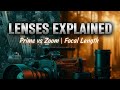 Lenses Explained | Focal Length, Prime vs Zoom &amp; Cinematic Look in Filmmaking | Media Studies Pro