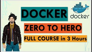 Docker Tutorial for Beginners [ FULL COURSE in 3 Hours ] #dockertutorial #DockerForBeginners