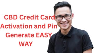 CBD Credit Card Activation and Pin Generate   EASY WAY  How to activate CBD credit card by sms