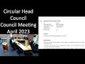Circular Head Council - April 2023 Ordinary Meeting