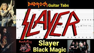 Black Magic - Slayer - Guitar + Bass TABS Lesson Resimi